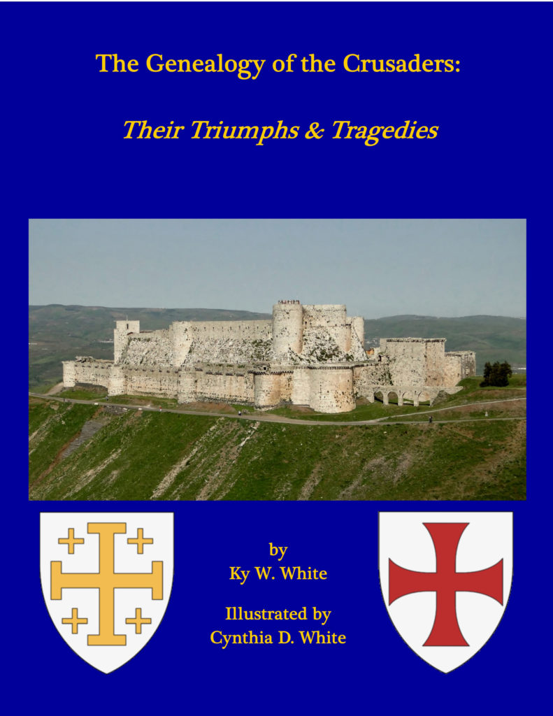 A book cover with an image of the castle.