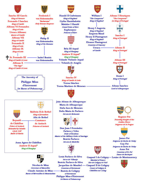 A flowchart of the different colleges and universities.