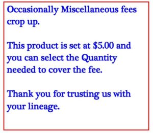 A sign that says, " occasionally miscellaneous fees drop up ".